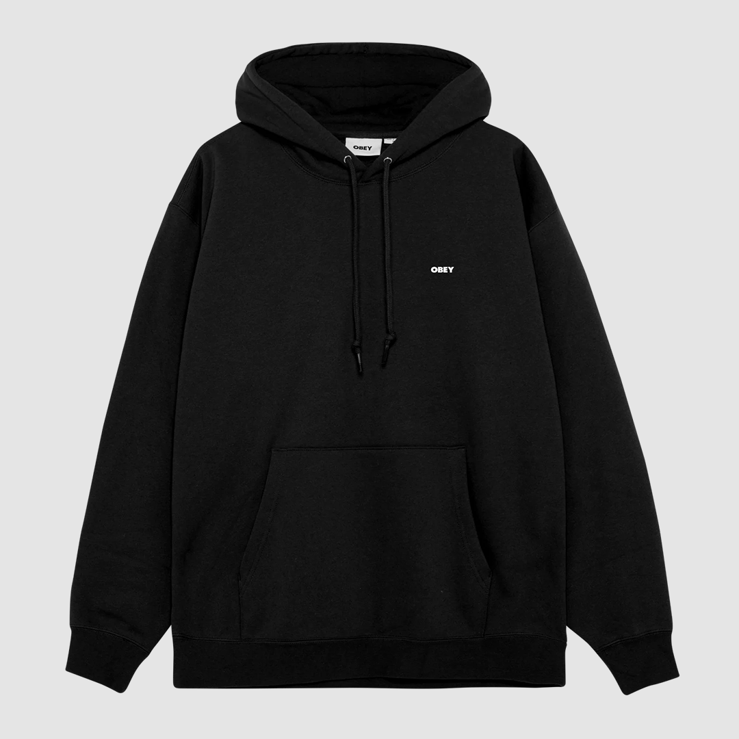 Obey Art Studio Flowers Hoodie Black