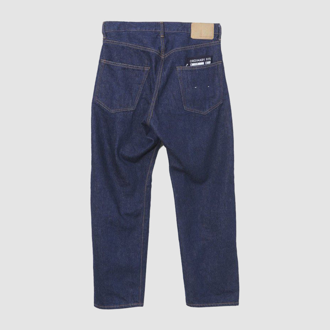 Ankle Denim Long One Wash Indigo