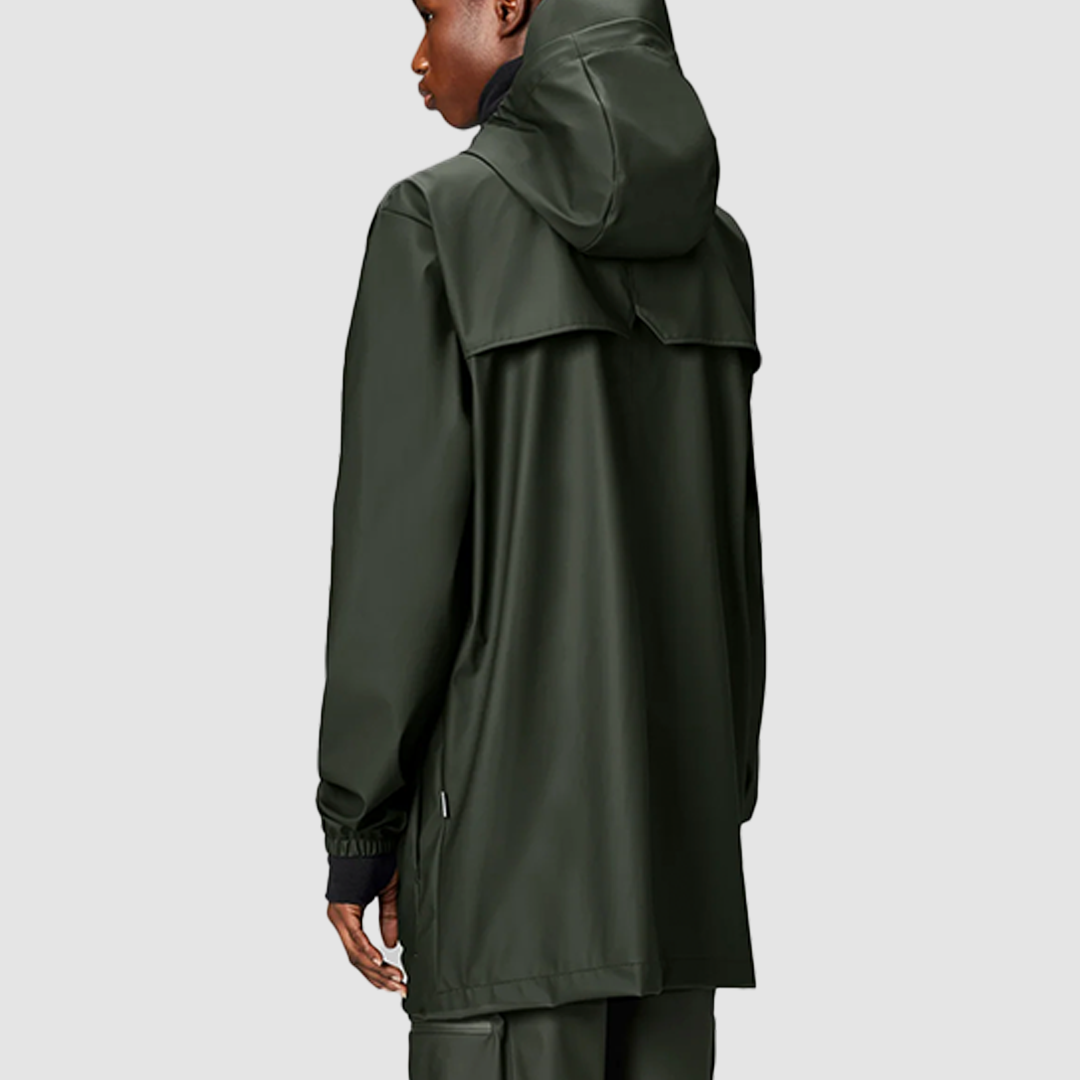 Cargo Long Jacket Green