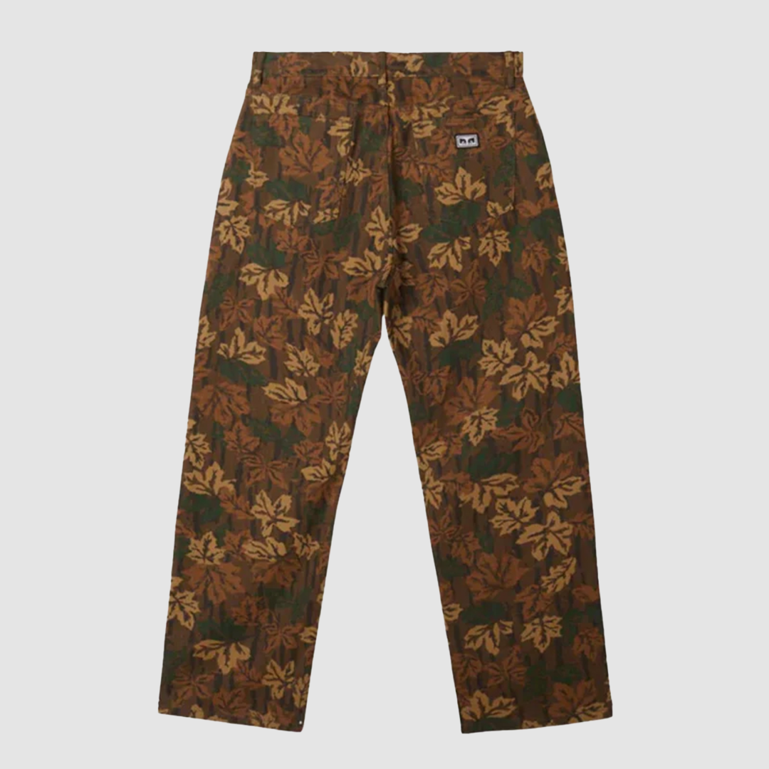 Hardwork Printed Denim Mulled Basil Multi