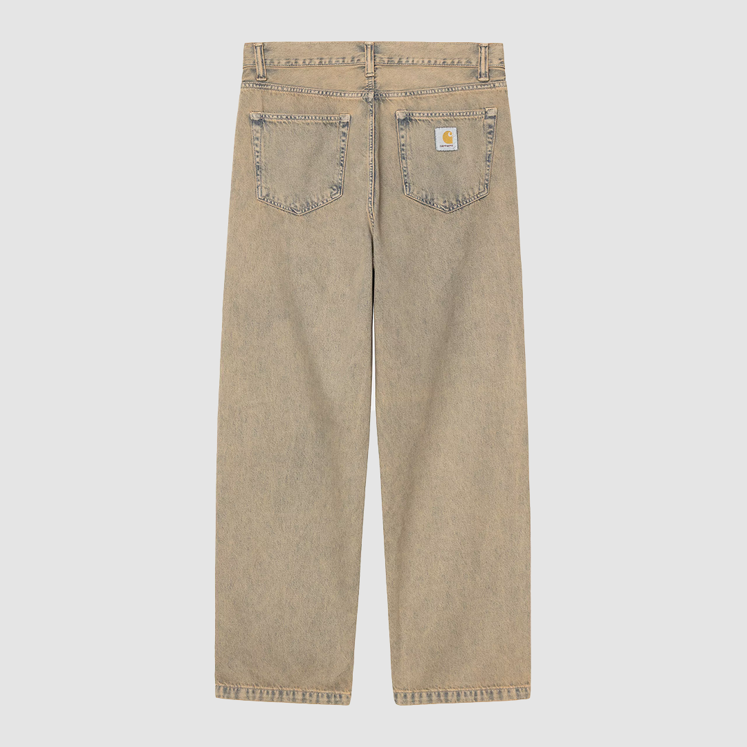 Landon Pant Blue / Leather Garment Dyed