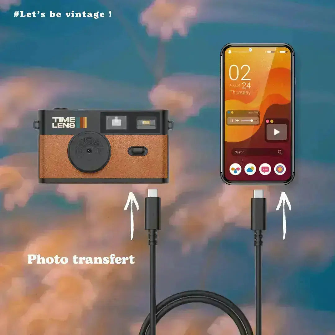 Appareil Photo TimeLens Orange