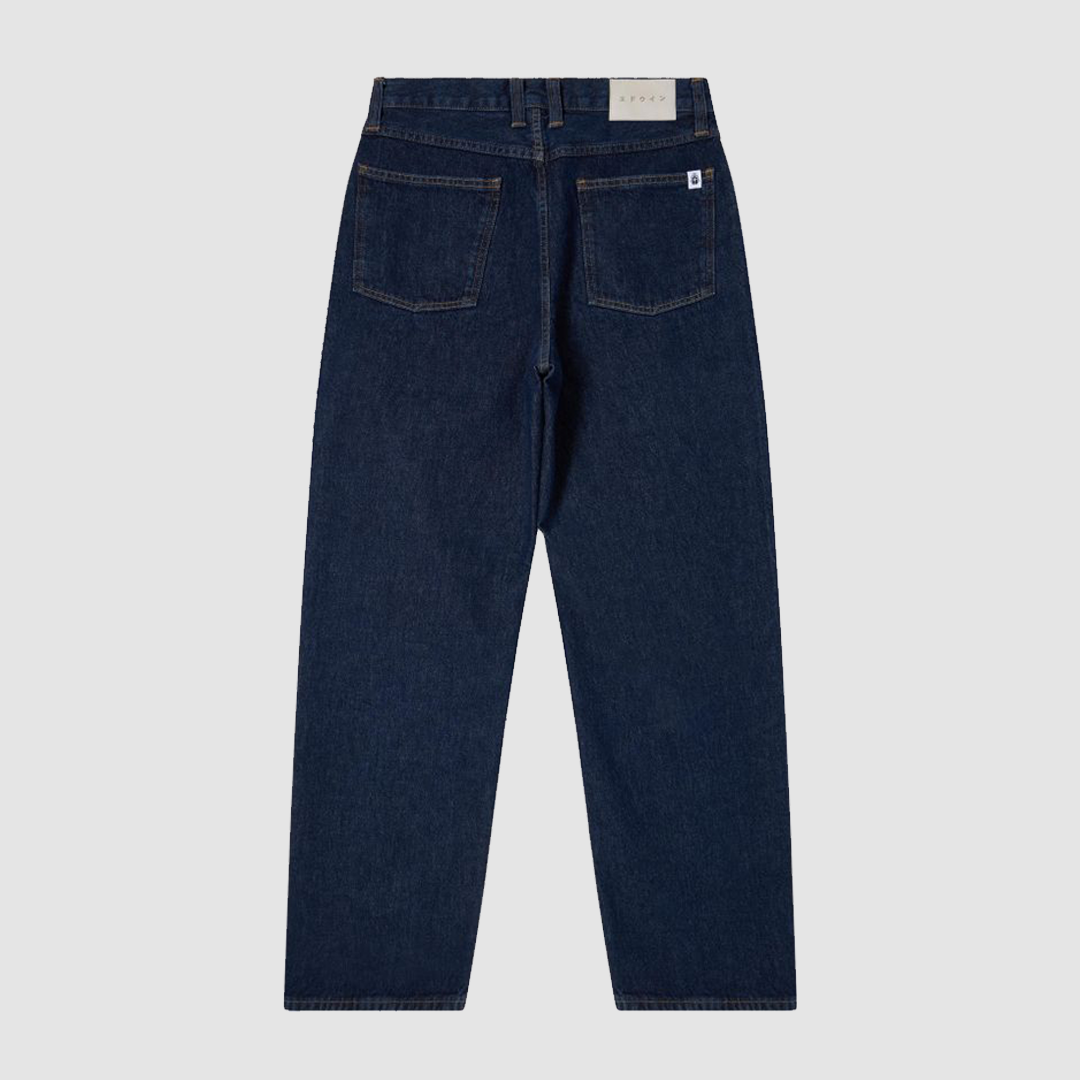 Tyrell Pant Blue Dark Marble Wash