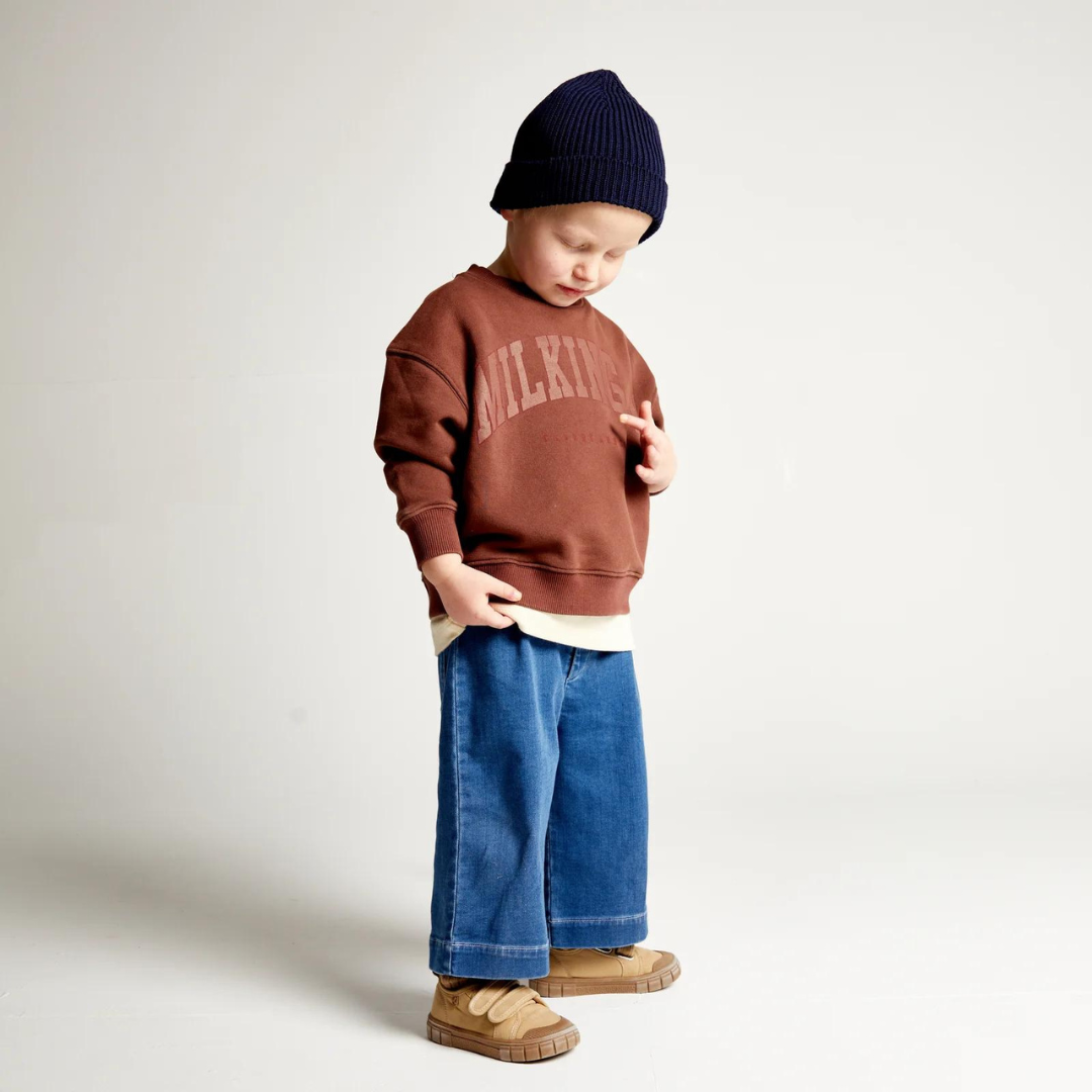 Organic Soft Denim Wide Jean