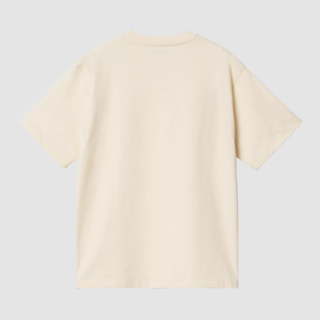 W' S/S American Script T-Shirt Natural