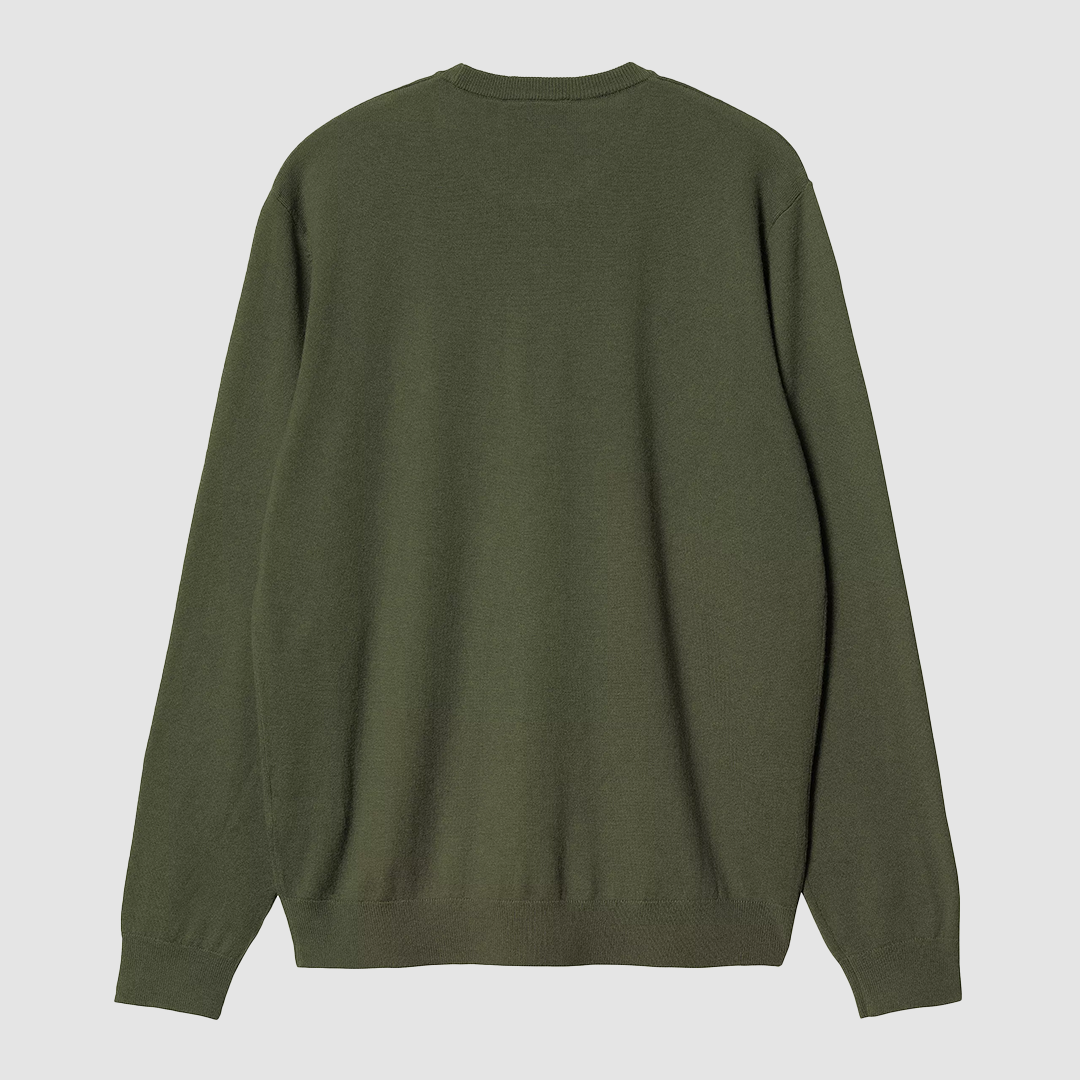Madison Sweater Tarragon / Black