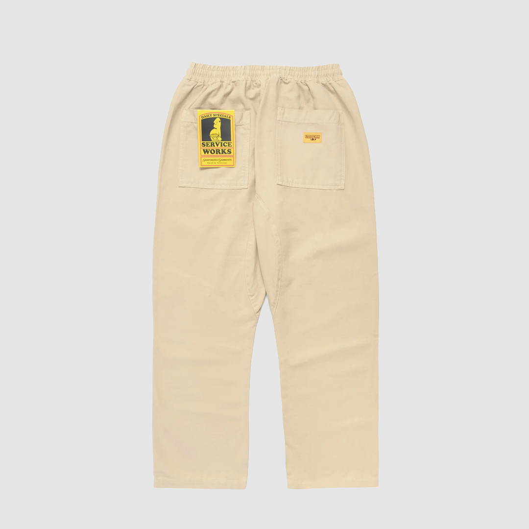 Classic Chef Pants Pale Khaki