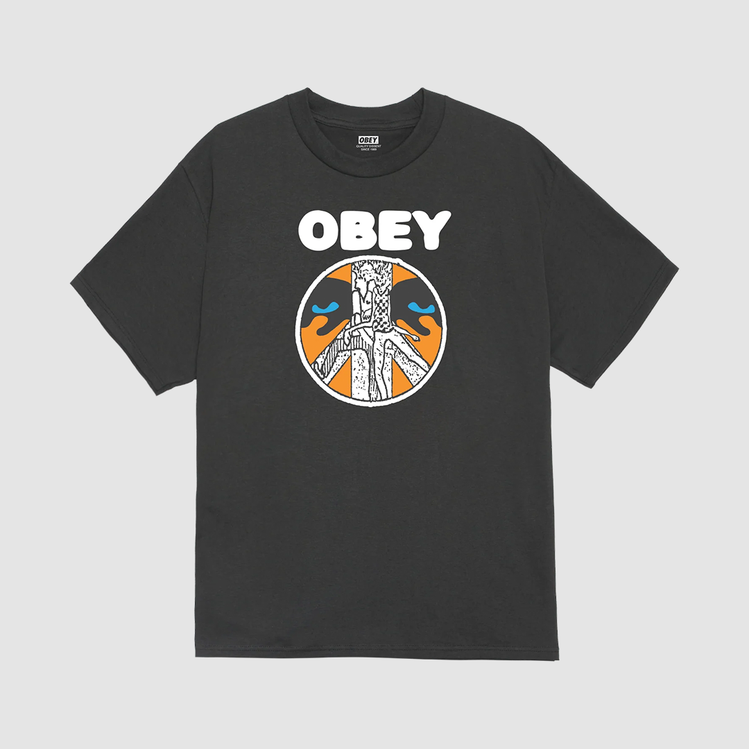 Obey Psychic Youth Systems Vintage Black