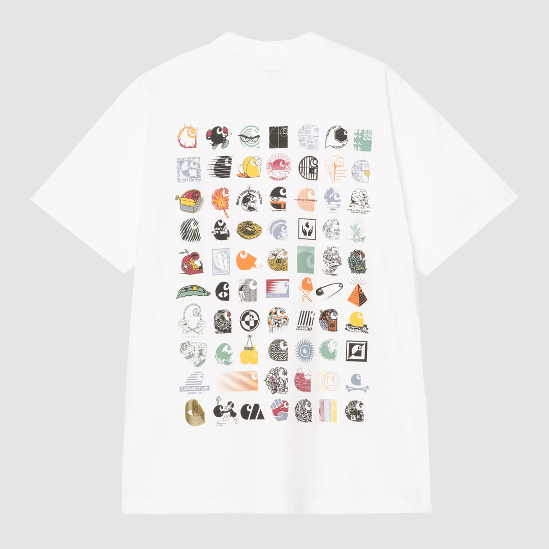 S/S C Logo Archive T-Shirt White