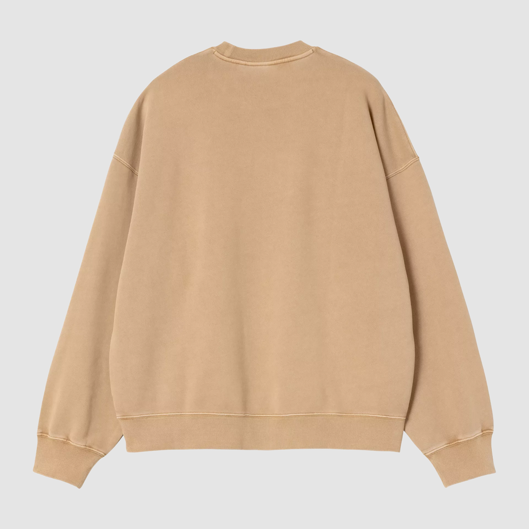 Benton Sweat Peanut Garment Dyed
