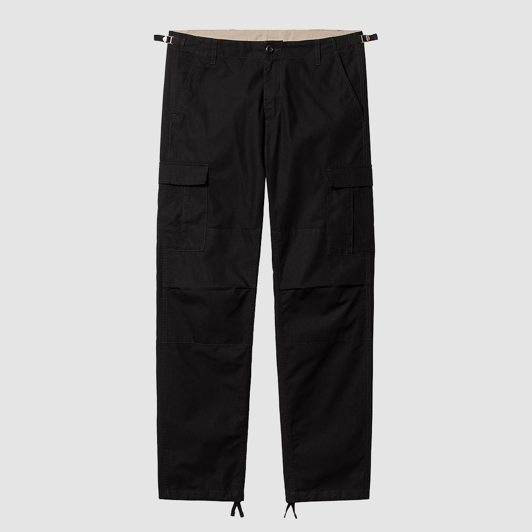 Aviation Pant Black Rinsed SS25