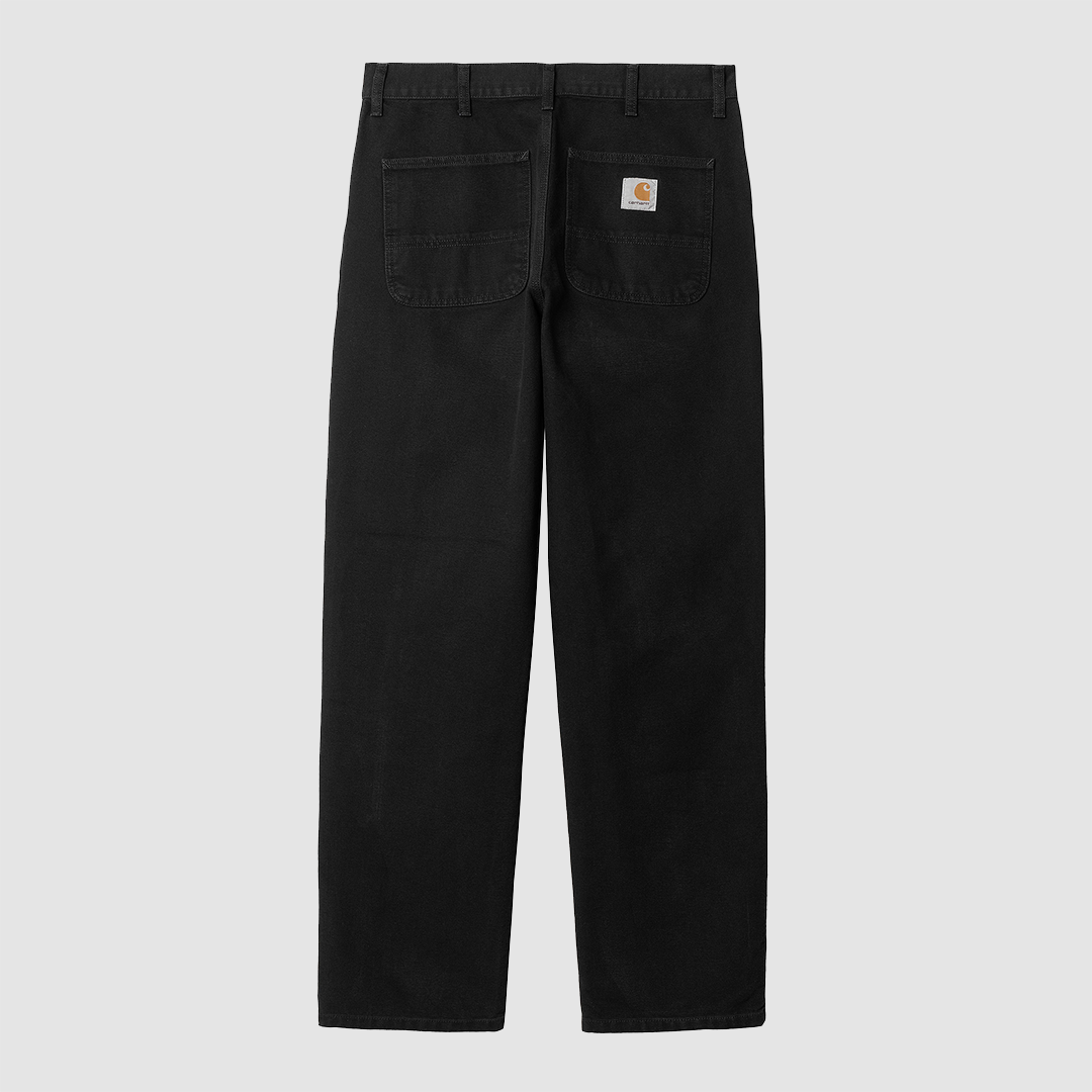 Simple Pant Black Aged Canvas