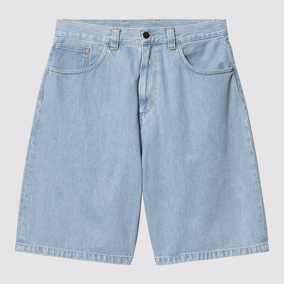 Brandon Short Blue Heavy Stone Bleached