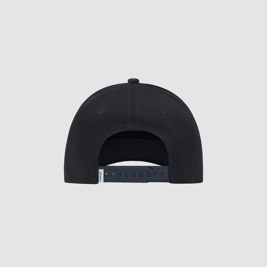 Baseball Cap Suede II Dark Navy / Chive Green