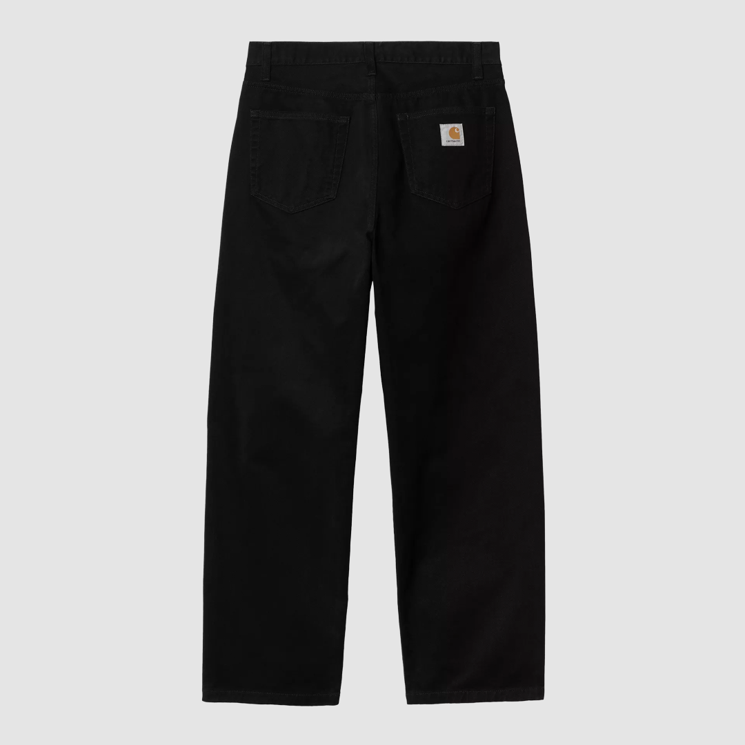 Landon Pant Twill Black Rinsed