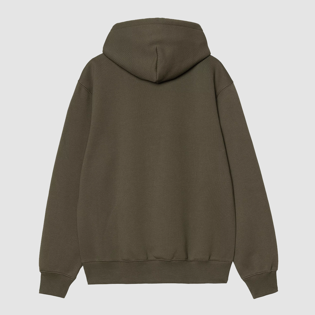 Hooded Carhartt Sweat Turtle / Air Pink