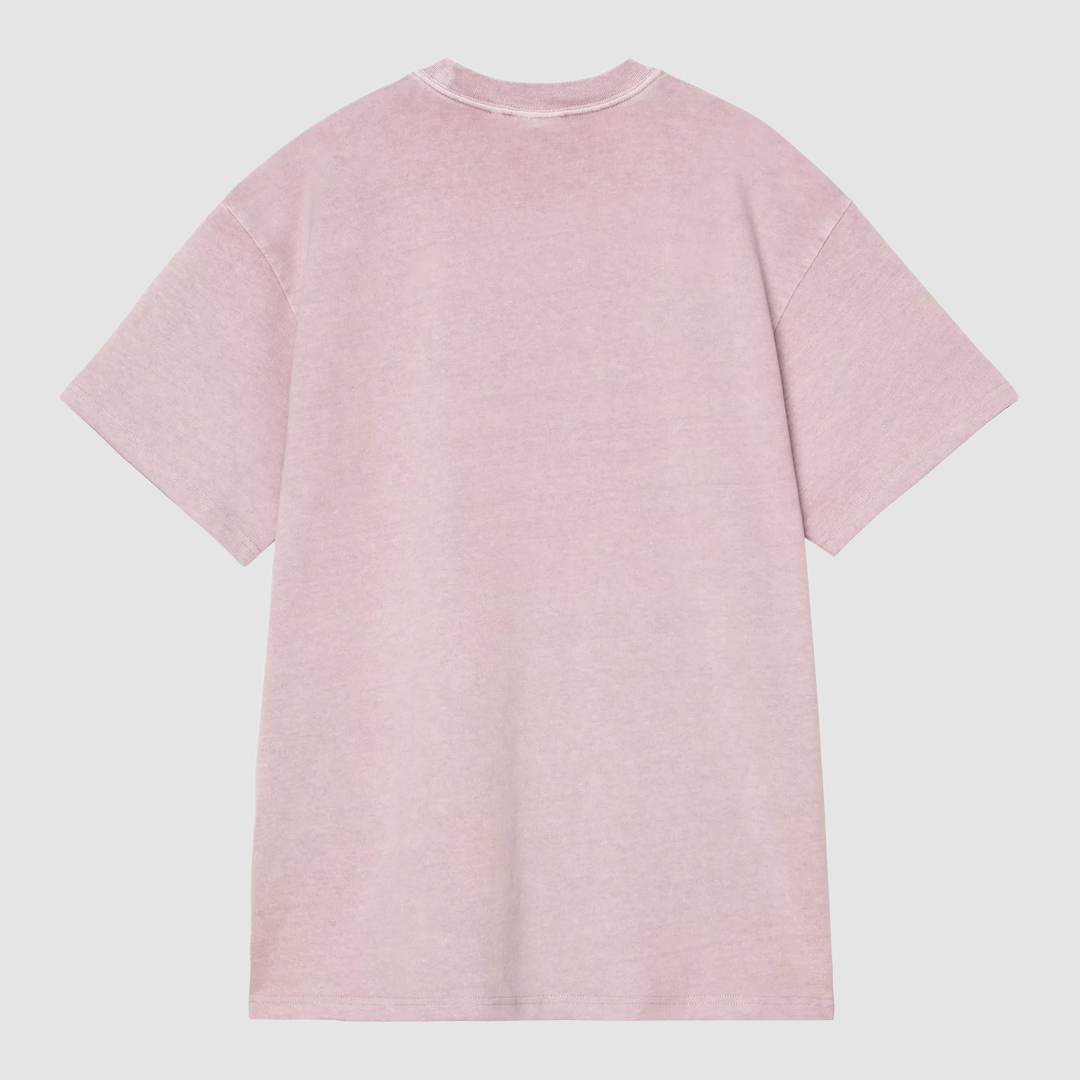 S/S Helix Redux T-Shirt Pink Fog Garment Dyed