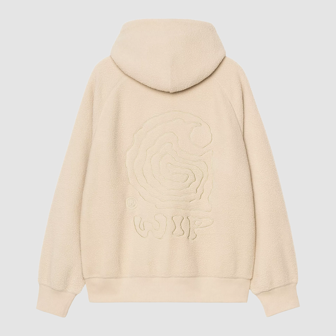 Hooded Helix Sweat Fleur de Sel / Wall