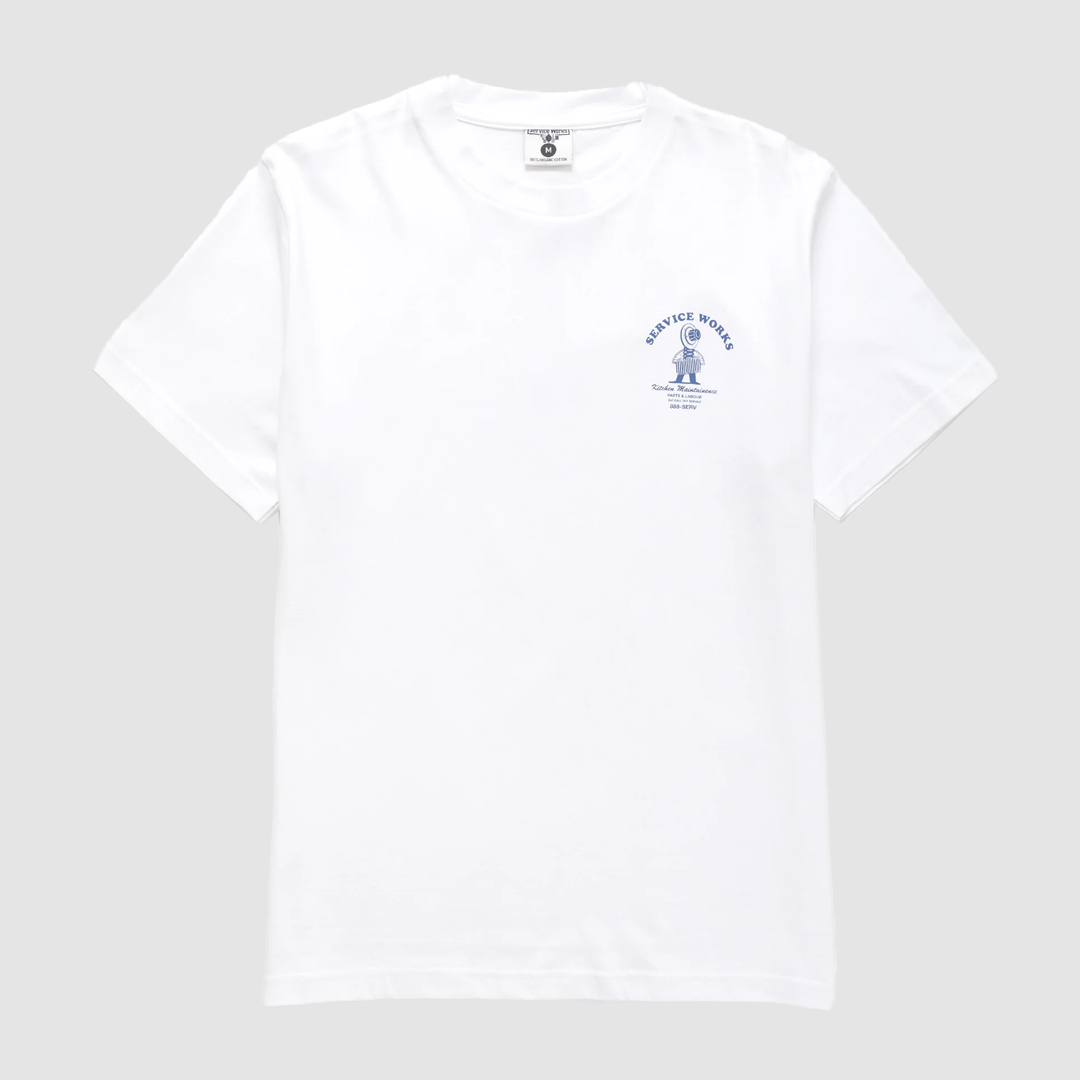Maintenance Tee White