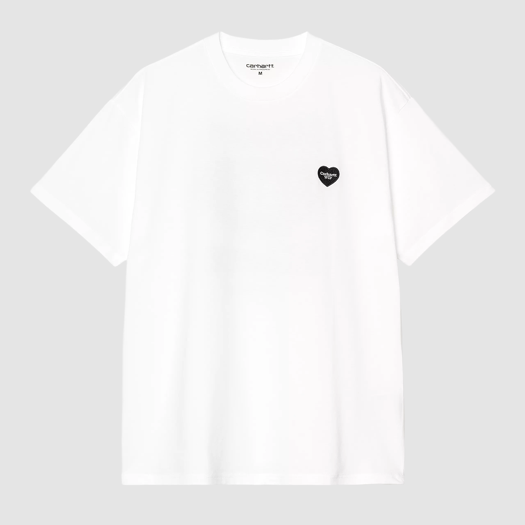 S/S Heart II Hartt T-Shirt White