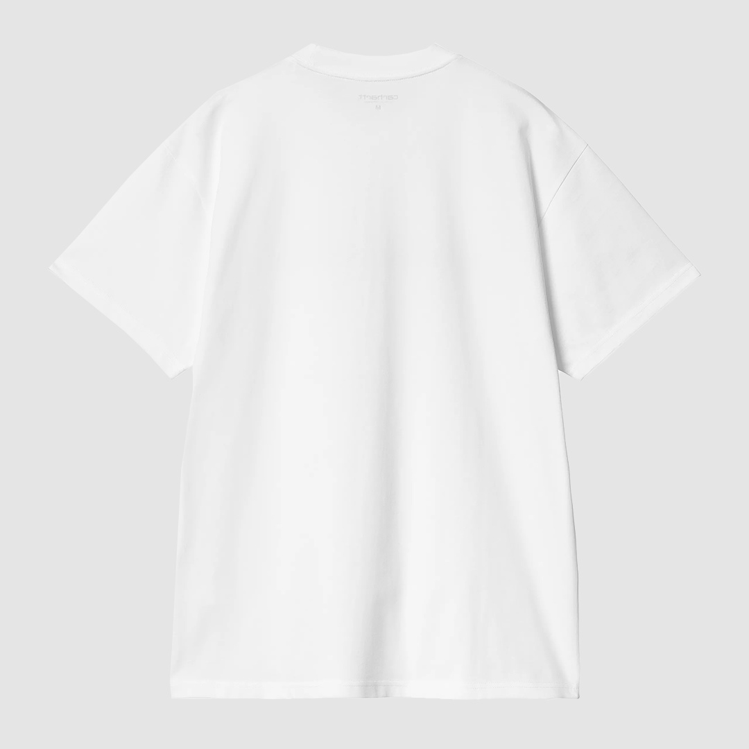 S/S Bumper T-Shirt White / Black