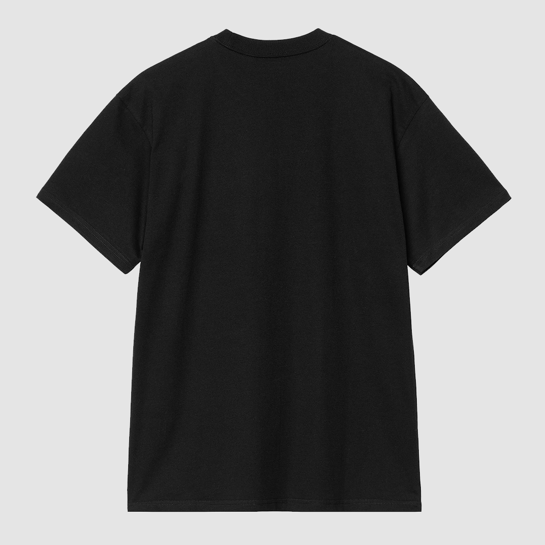 S/S Bumper T-Shirt Black / White