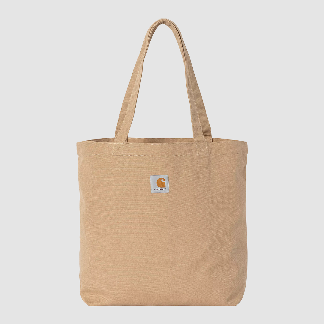 Canvas Graphic Tote Arcan Print Dusty H Brown