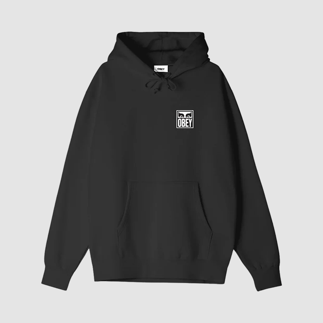 Obey Eyes Icon Hoodie Black