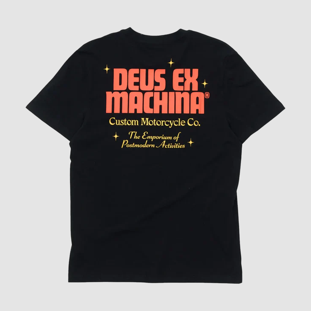 Drop Down T-Shirt Black