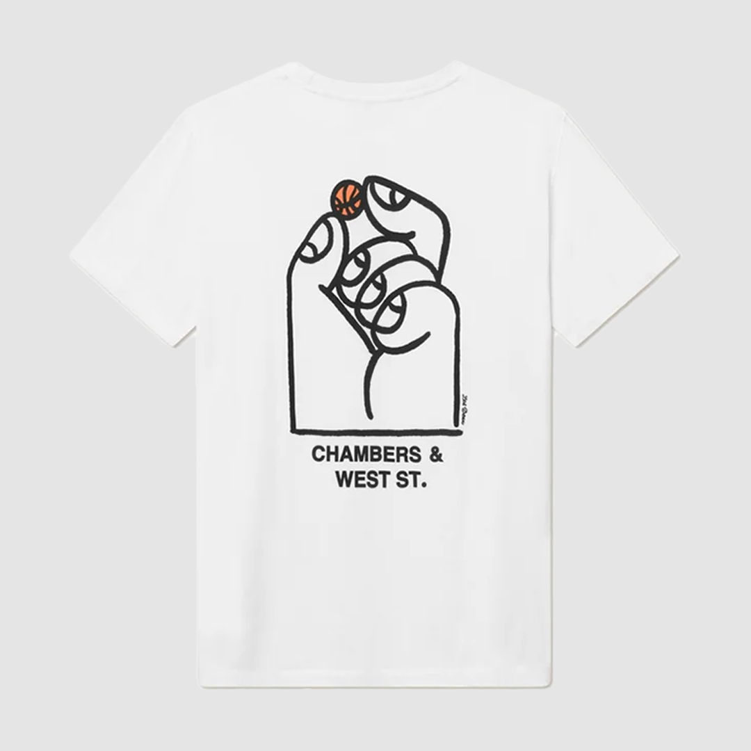 Washington LS T-Shirt White / Black