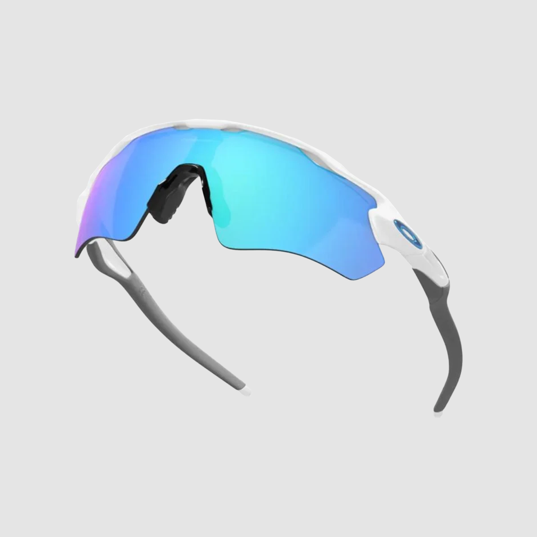 Radar EV Path Polished White / Prizm Sapphire