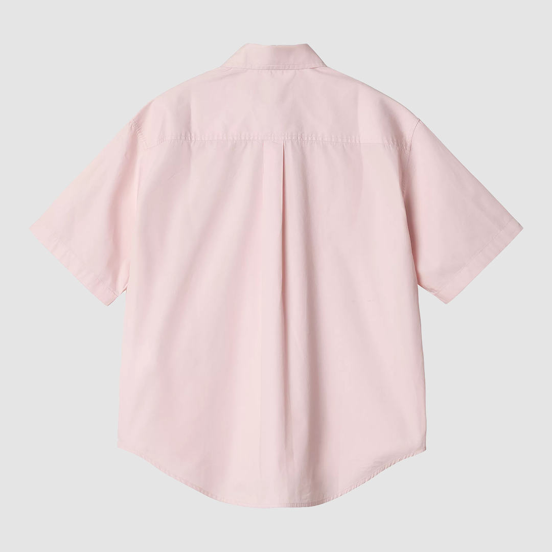 W' S/S Jaxon Shirt Air Pink / White
