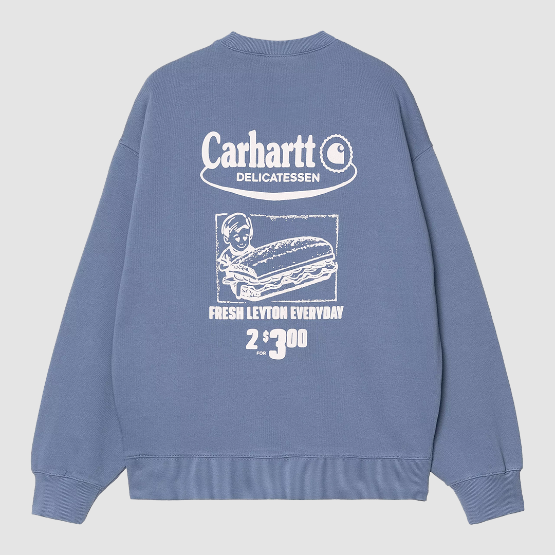 Catalogue Sweat Blue Iris / Air Pink