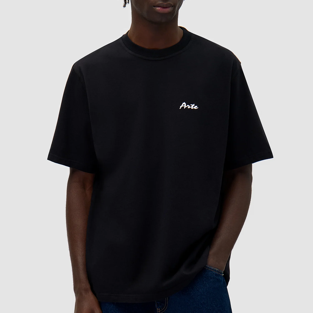 Elements Print T-Shirt Black