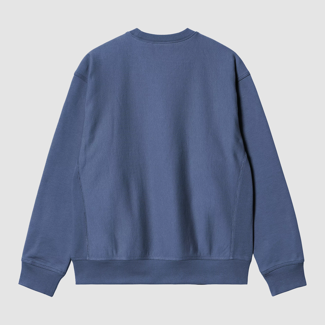 American Script Sweat Blue Iris