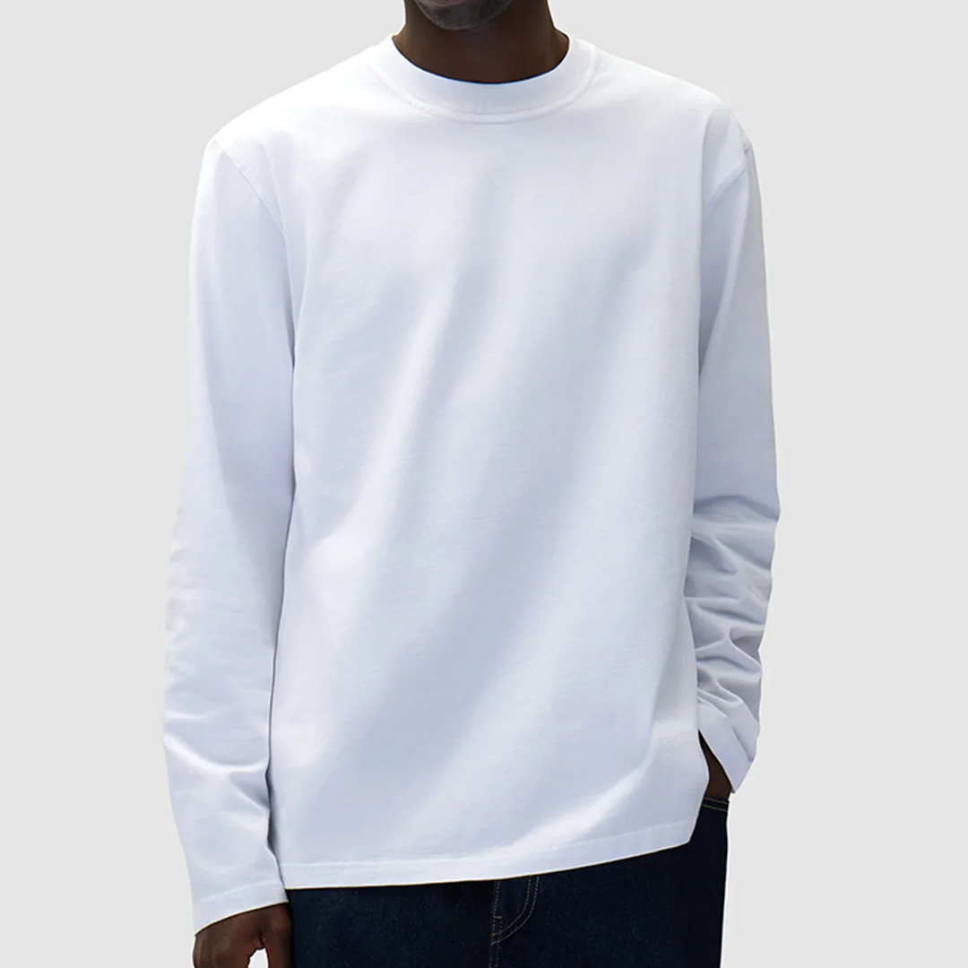 Diels Stitch LS T-Shirt White