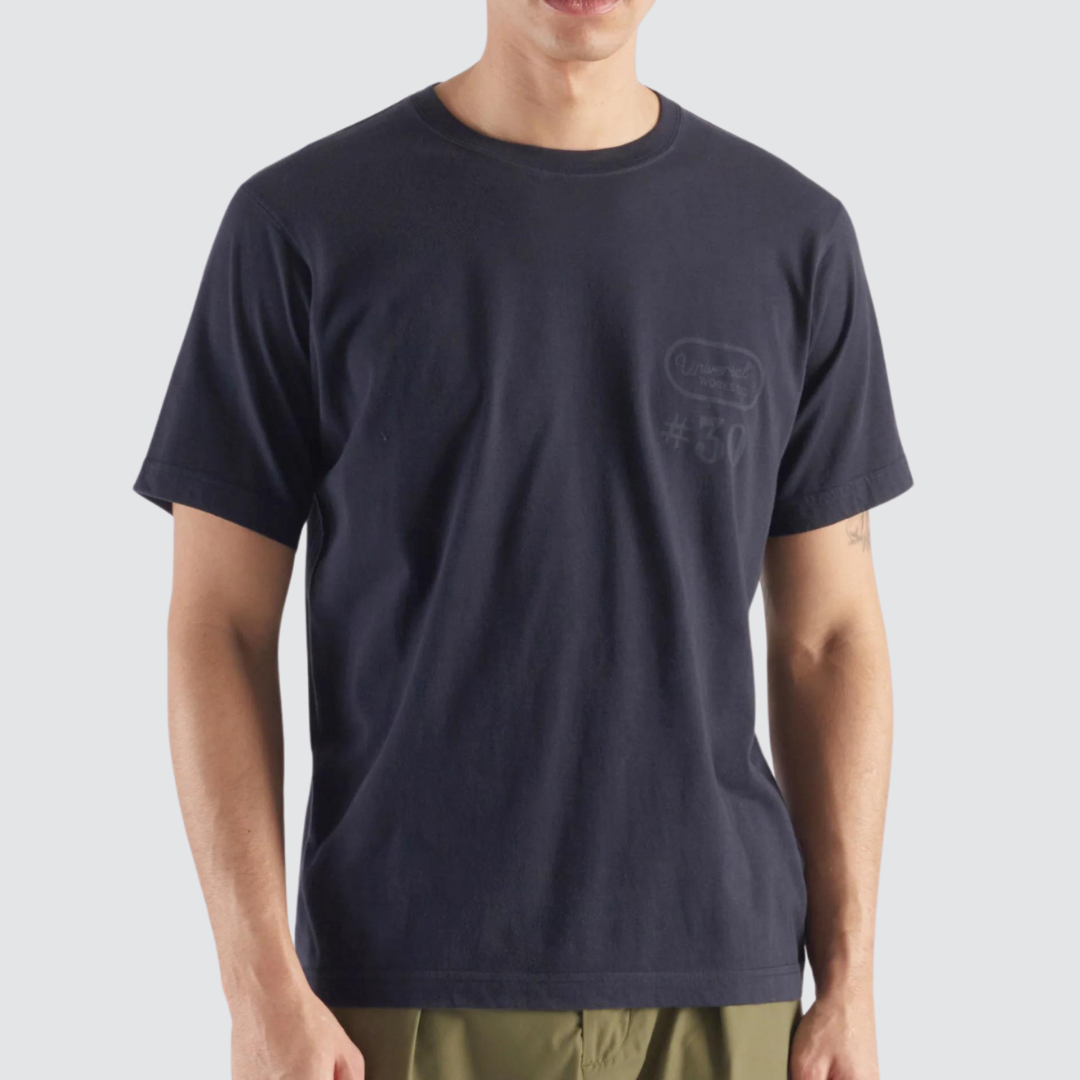 Print Tee Navy