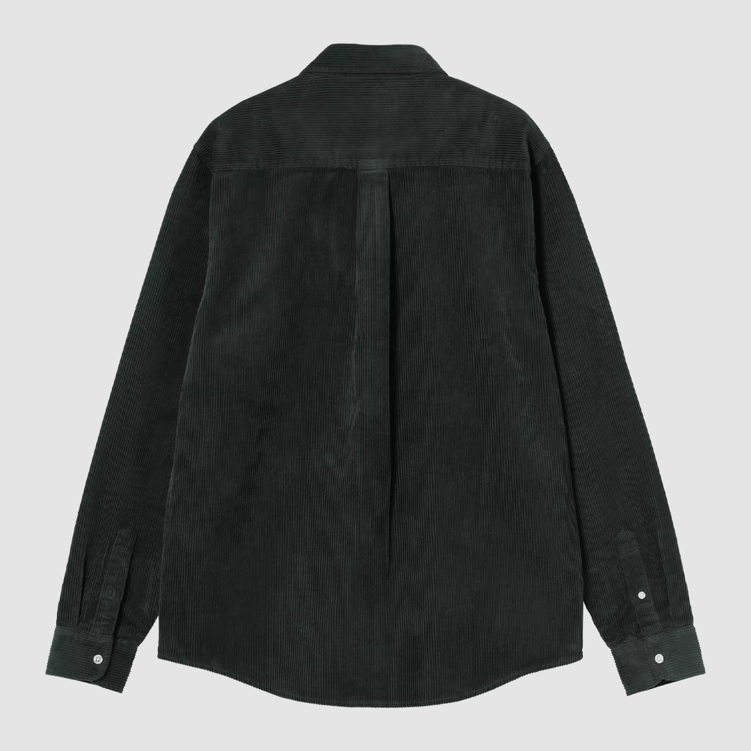 L/S Madison Cord Shirt Raven