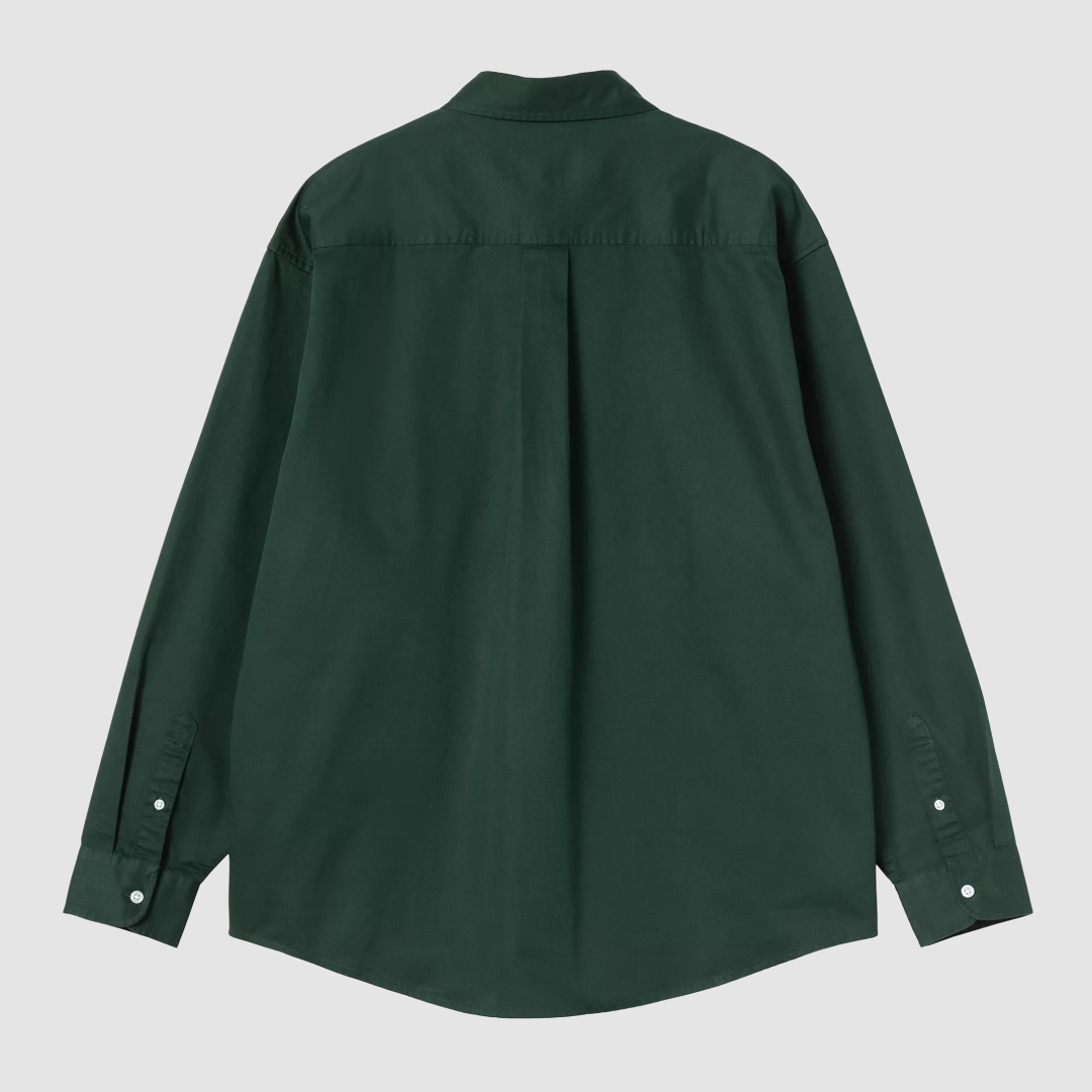 L/S OG Madison Shirt Dark Scarab