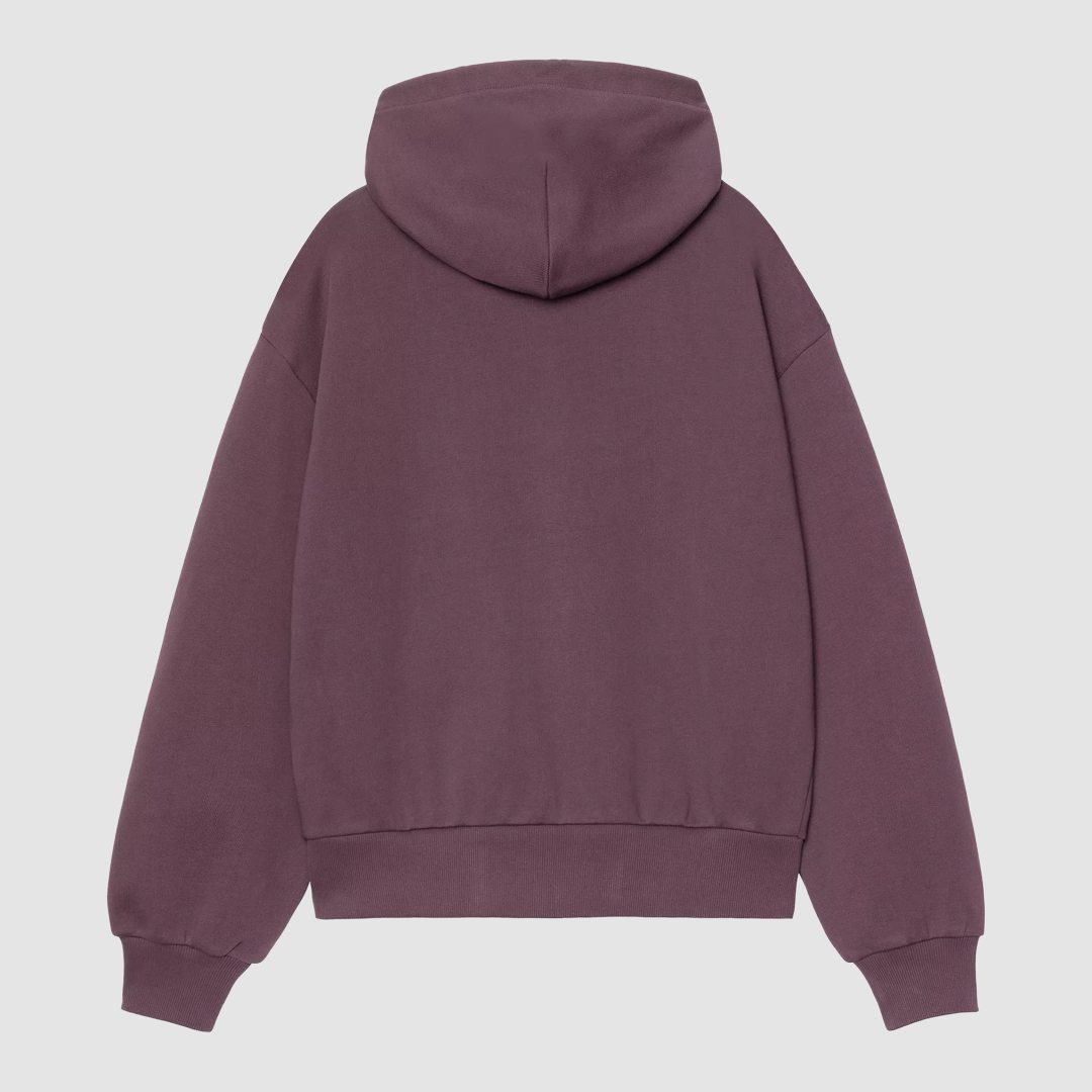 W' Hooded Casey Jacket Cozy Purple / Silver