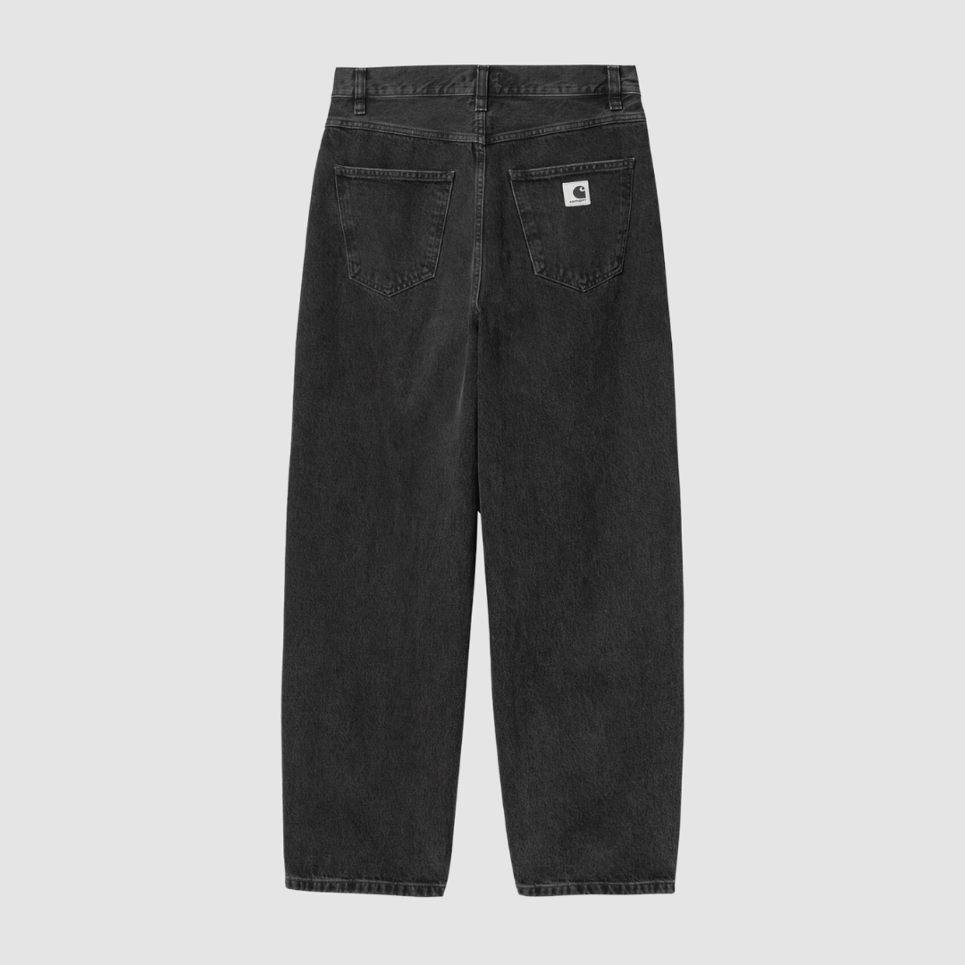 W' Brandon Pant Black Stone Washed