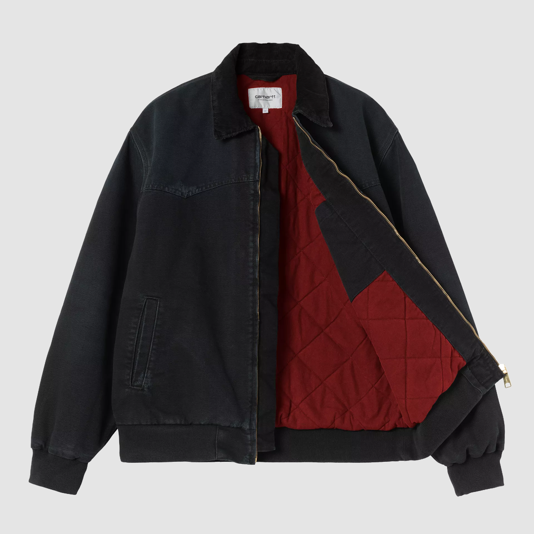 OG Santa Fe Jacket Black / Black Grind Wash