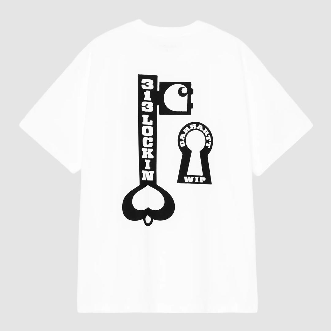 S/S Locked T-Shirt White