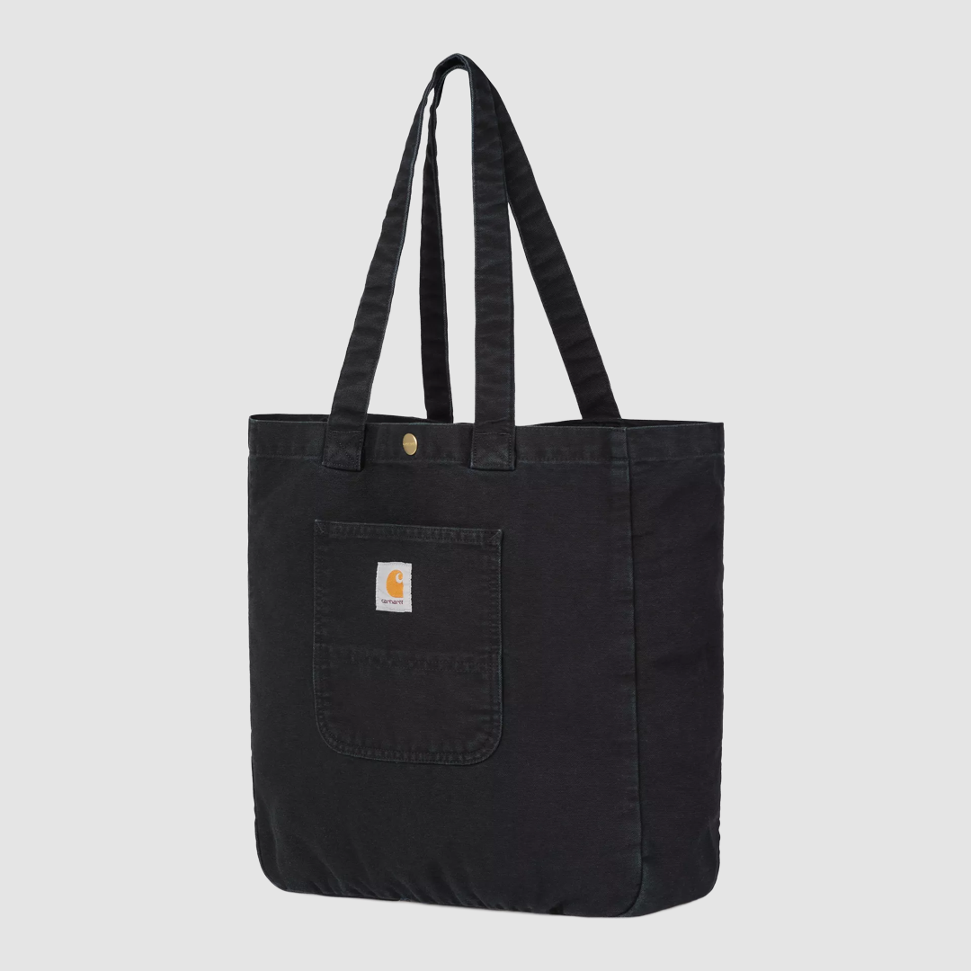 Bayfield Tote Black Stone Canvas