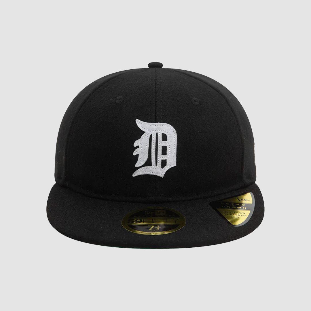 59FIFTY MLB Cooper Script RC Detroit Tigers Black