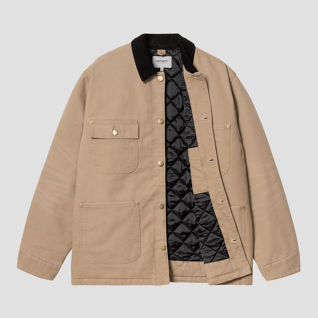 OG Chore Coat Peanut / Black Aged Canvas