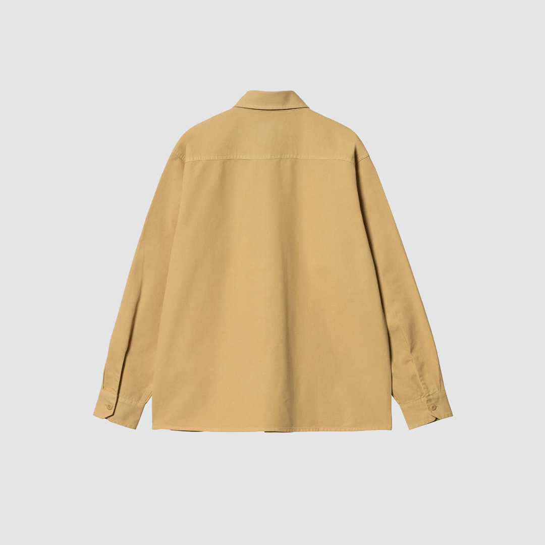 Reno Shirt Jacket Bourbon Garment Dyed