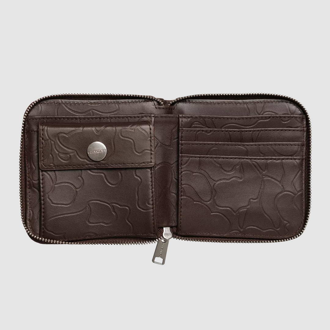 Camo Duck Wallet Palisander / Silver