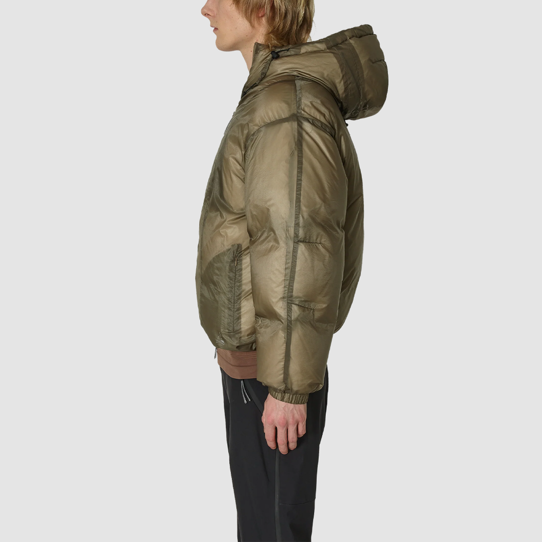 Smooth Down Jacket Taupe