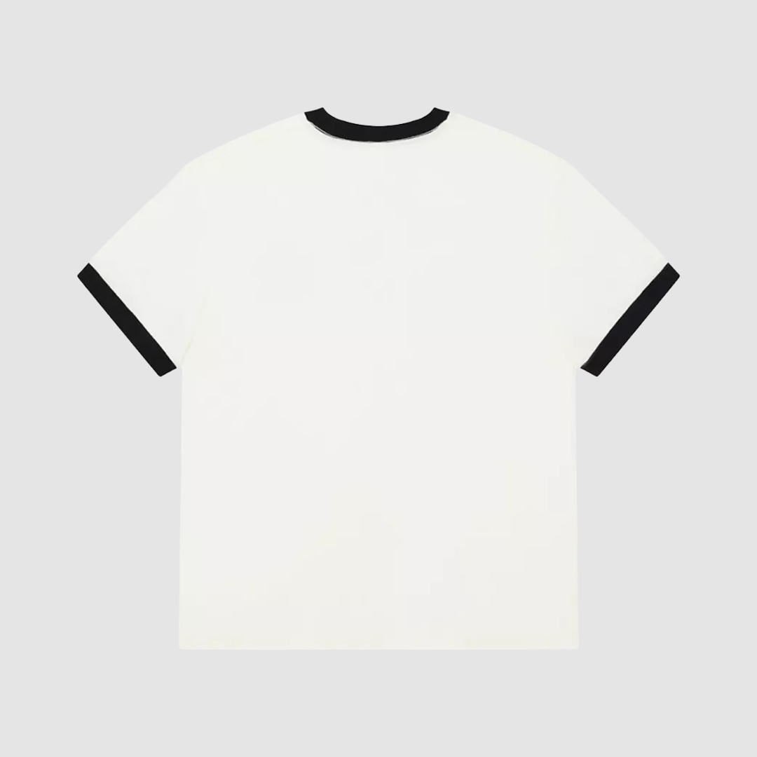 Arrows Ringer T-Shirt Pristine White